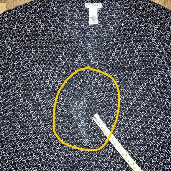 Catherines Women’s Black Blouse | size 3X | Boho Chic | Bohemian - Picture 12 of 12